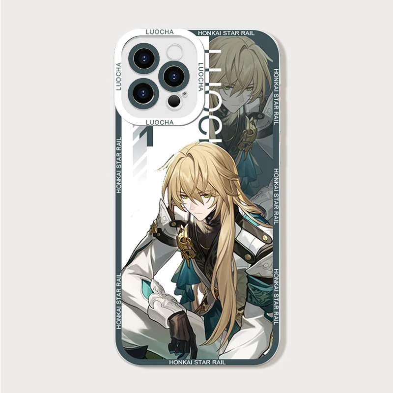 Honkai Star Rail Character Clear Phone Case