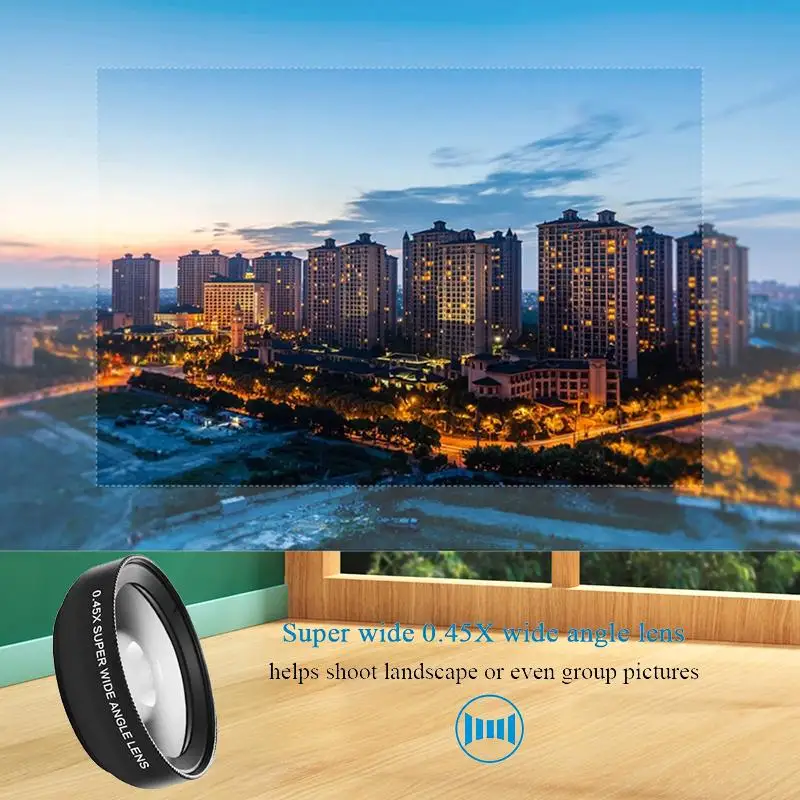 Capture Every Detail with the 0.45x Super Wide Angle and 12.5x Macro Mobile Phone Lens - The Ultimate Photography Upgrade