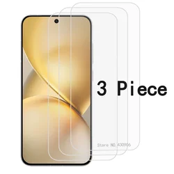 Premium 3 - Pack Mini Screen Protector - High Quality Tempered Glass, Ultra Clear, 9H Hardness for Vivo X200 Pro mini (Transparent)
