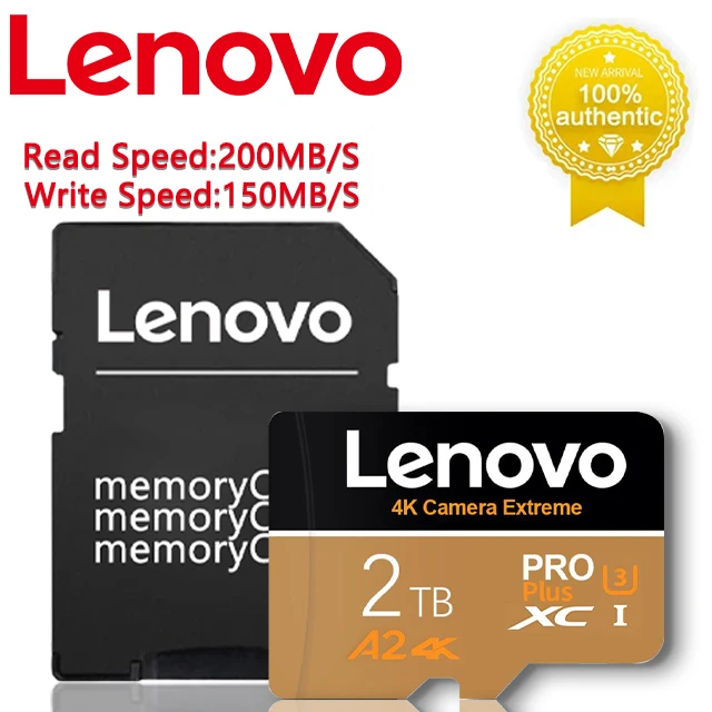 LenovoU1V10MemoryCard2TB1TB512GB256GB128GBHighspeedMicroTF