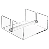 Acrylic Guest Towel Napkin Holder Clear Paper Hand Towels Storage Tray Decoratio 1