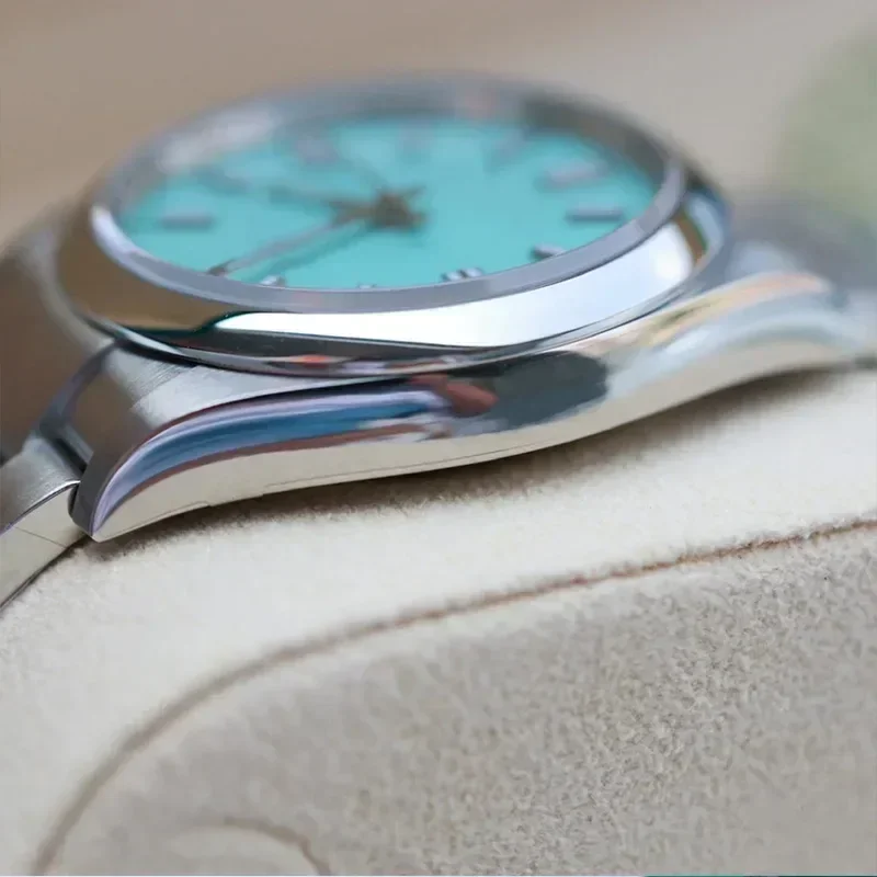 남성용 럭셔리 시계, 깨끗한 무브먼트, 스테인레스 스틸, 자동 기계식 시계, 스포츠 방수