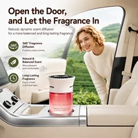 Nouveau désodorisant solide pour voiture, baume parfumé longue durée, parfum pour voiture pour femme, élimine les odeurs et purifie l'air 5