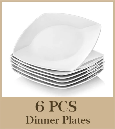 MALACASA-Juego de cena de porcelana blanca JULIA, platos de cena, sopa,  postre, vajilla para 12 personas, 36 piezas - AliExpress