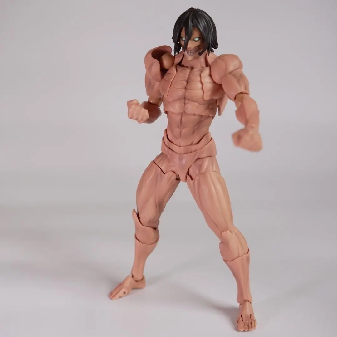 Auf Lager Arkham Factory Attack On Titan Eren Ko Allen Kaiyodo Amazing Yamaguchi Anime Actionfigur Modell Geschenk Spielzeug – Detail 1