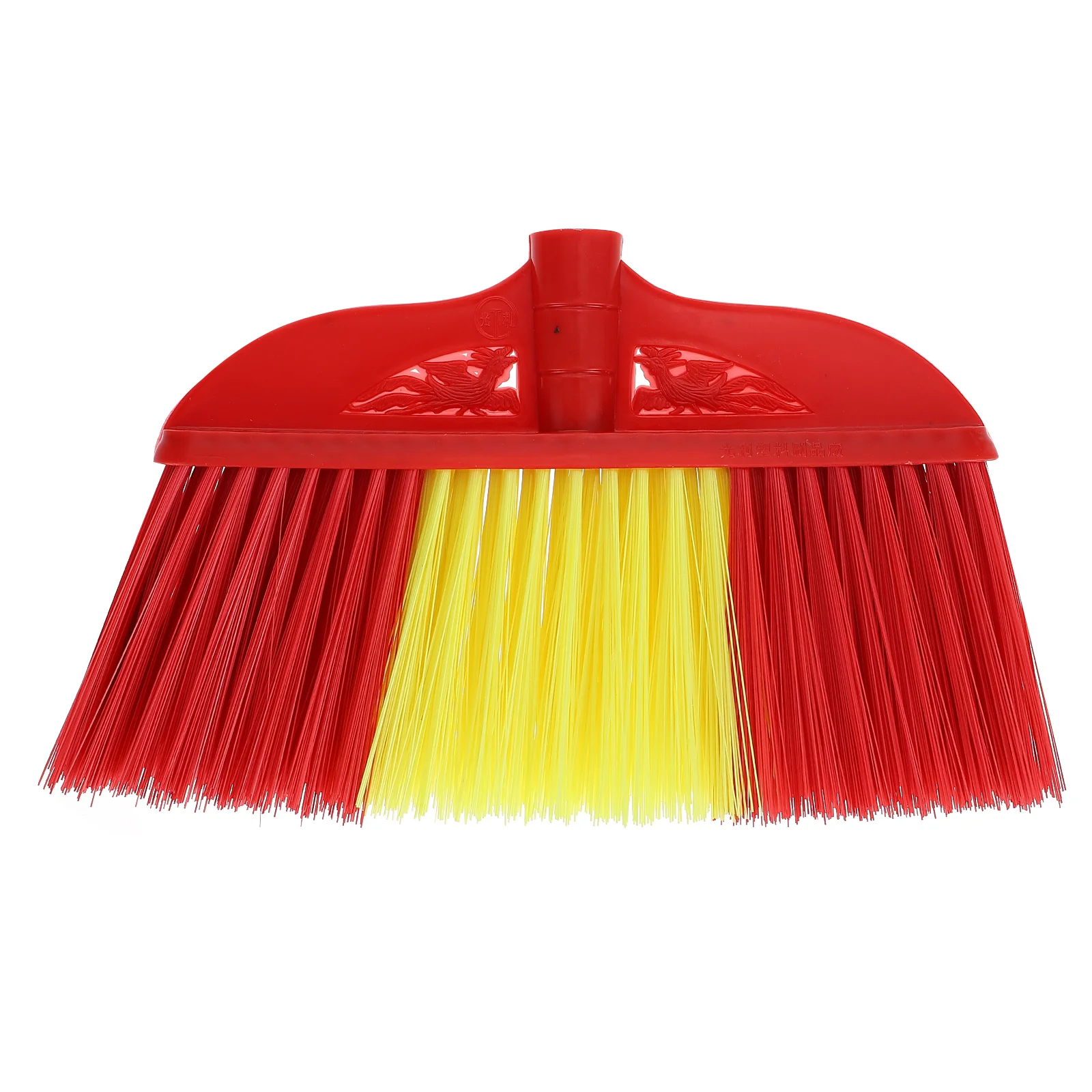 

Broom Head Plastic Cleaning Parts Two-color Replacement Sweeper Accessories Red Household
