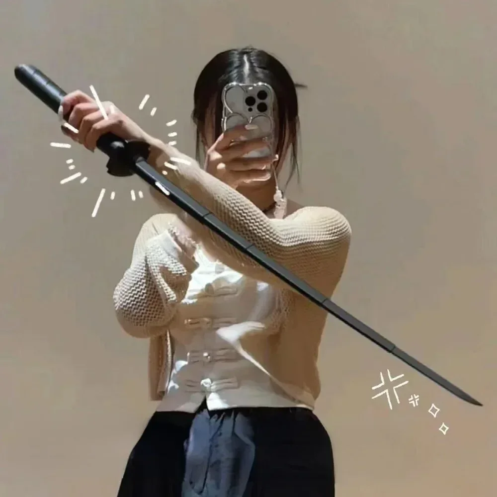 3D Printed Gravity Samurai Sword Knife Retractable Katana Sword Scalable Decompression Toys Cos Props Stress Relief Decor Crafts decompression toy cosplay sword cosplay prop cosplay toy game knife retractable sword toy telescopic toy sword keychain cosplay axe cosplay hammer