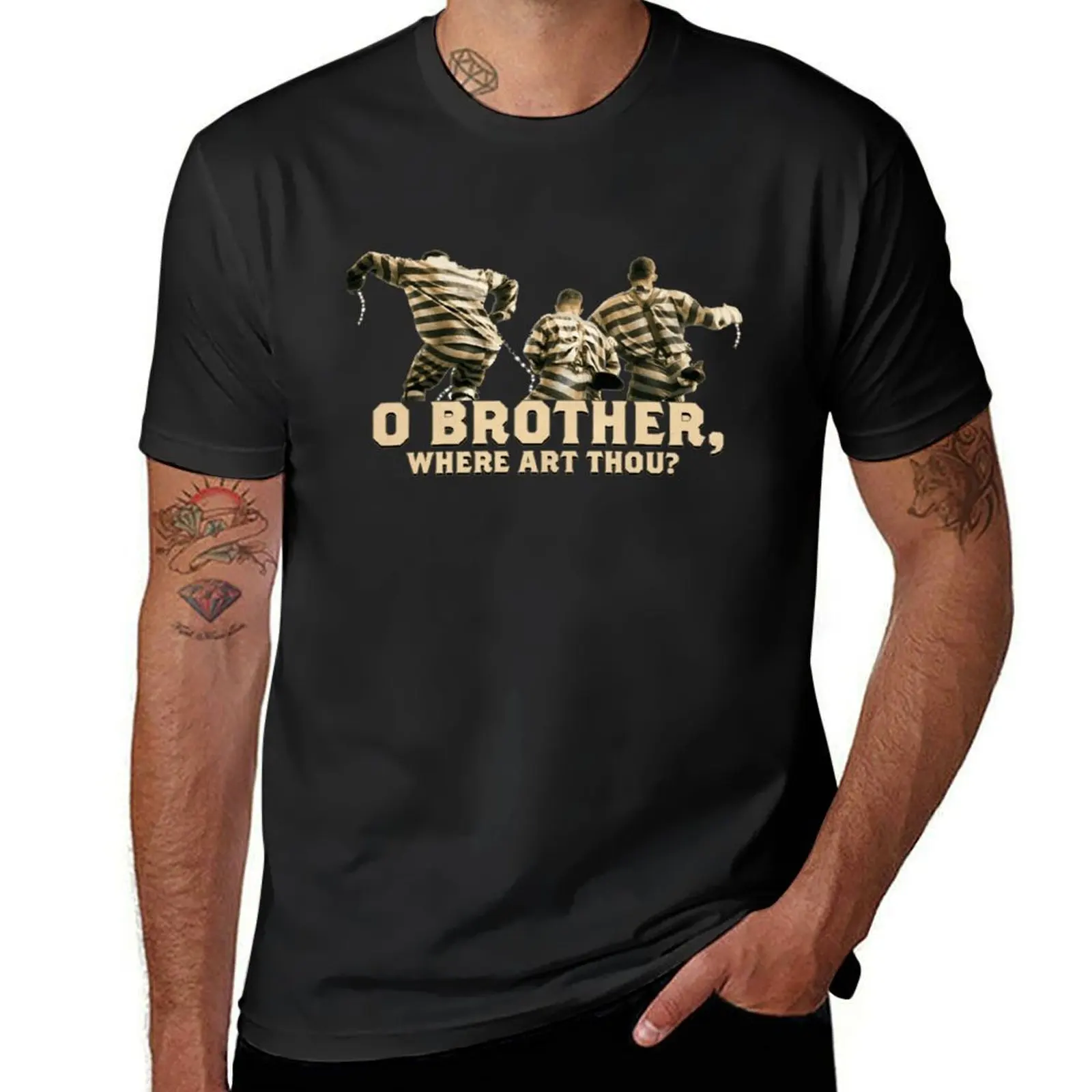 O brother where thou art T-Shirt blanks cute tops T-shirt men