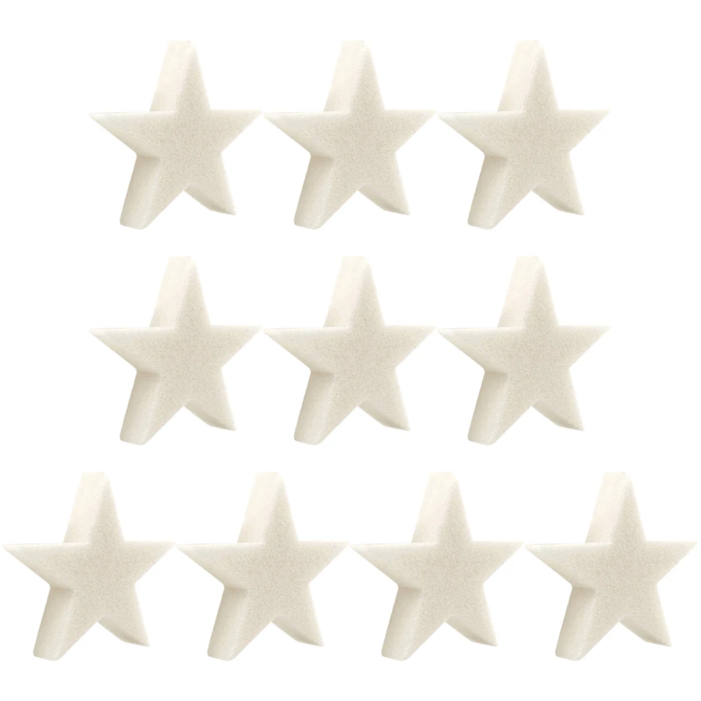 5/10pcs Water Purification Sponge Multi-Functional Star Shaped Floating Oil Absorb Sponge Practical Filters Maintenance Kit