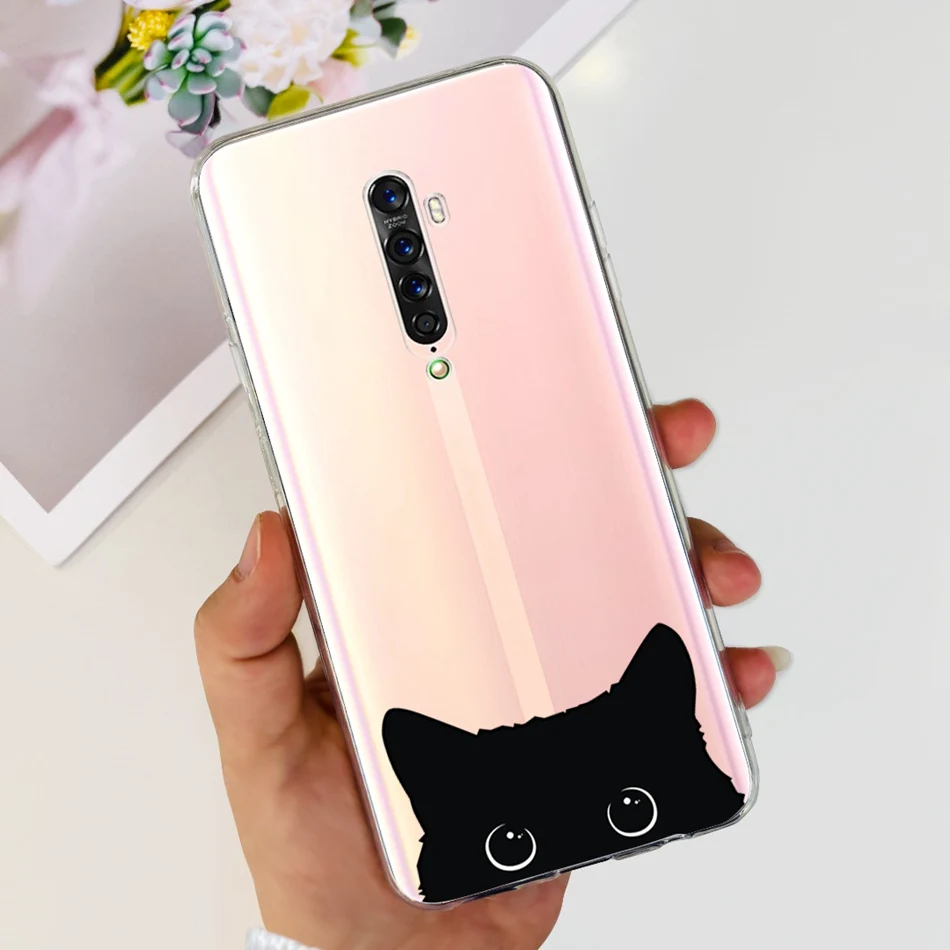 Elegant Printing Soft Silicone Clear TPU Back Cover