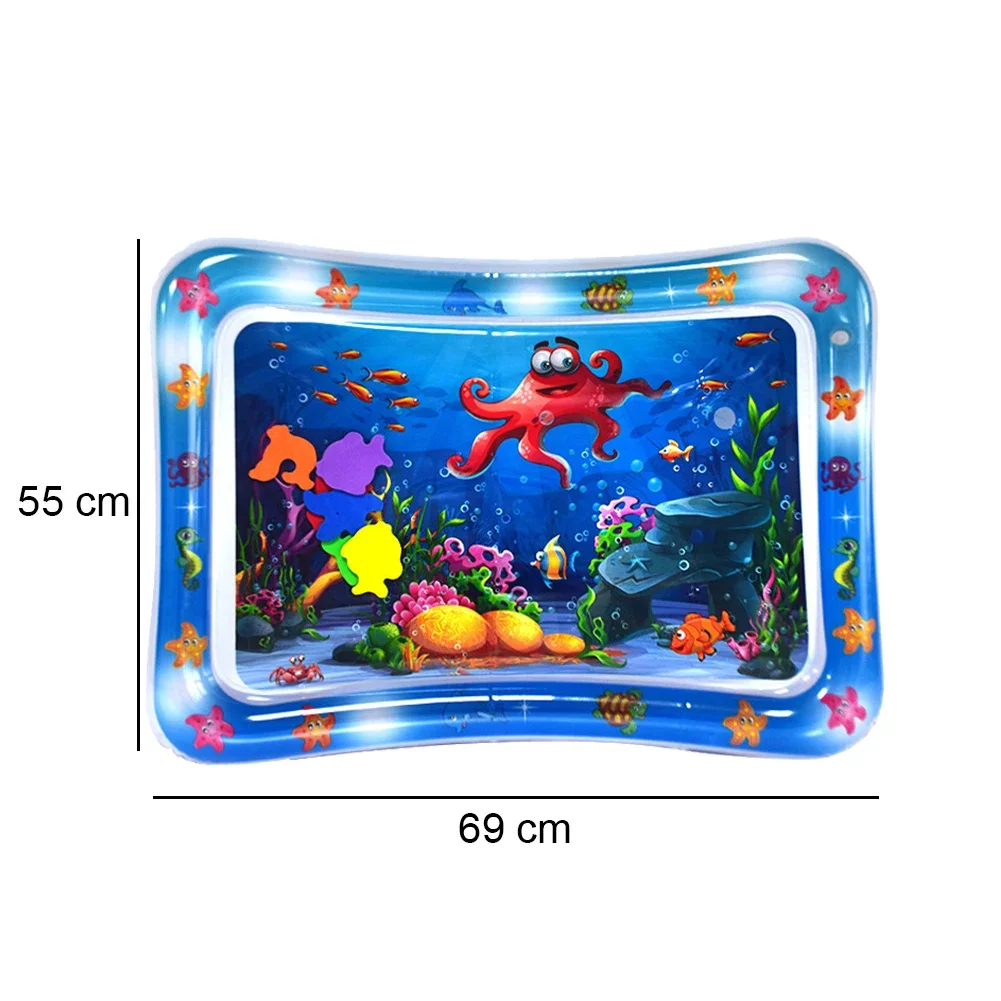 Baby Play Mat Baby Water Play Mat Inflatable Toys Thicken PVC Children's Mat Playmat Toddler Activity Play Center Water for Baby Kids Toys