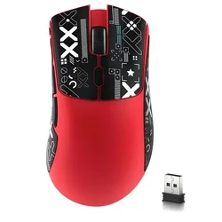 Enhanced Title:  
Attack Shark R1 Wireless Bluetooth Gaming Mouse - Ultra - Lightweight 59g with 18K DPI Precision and Tri - Mode Connectivity (R1 - Red)
