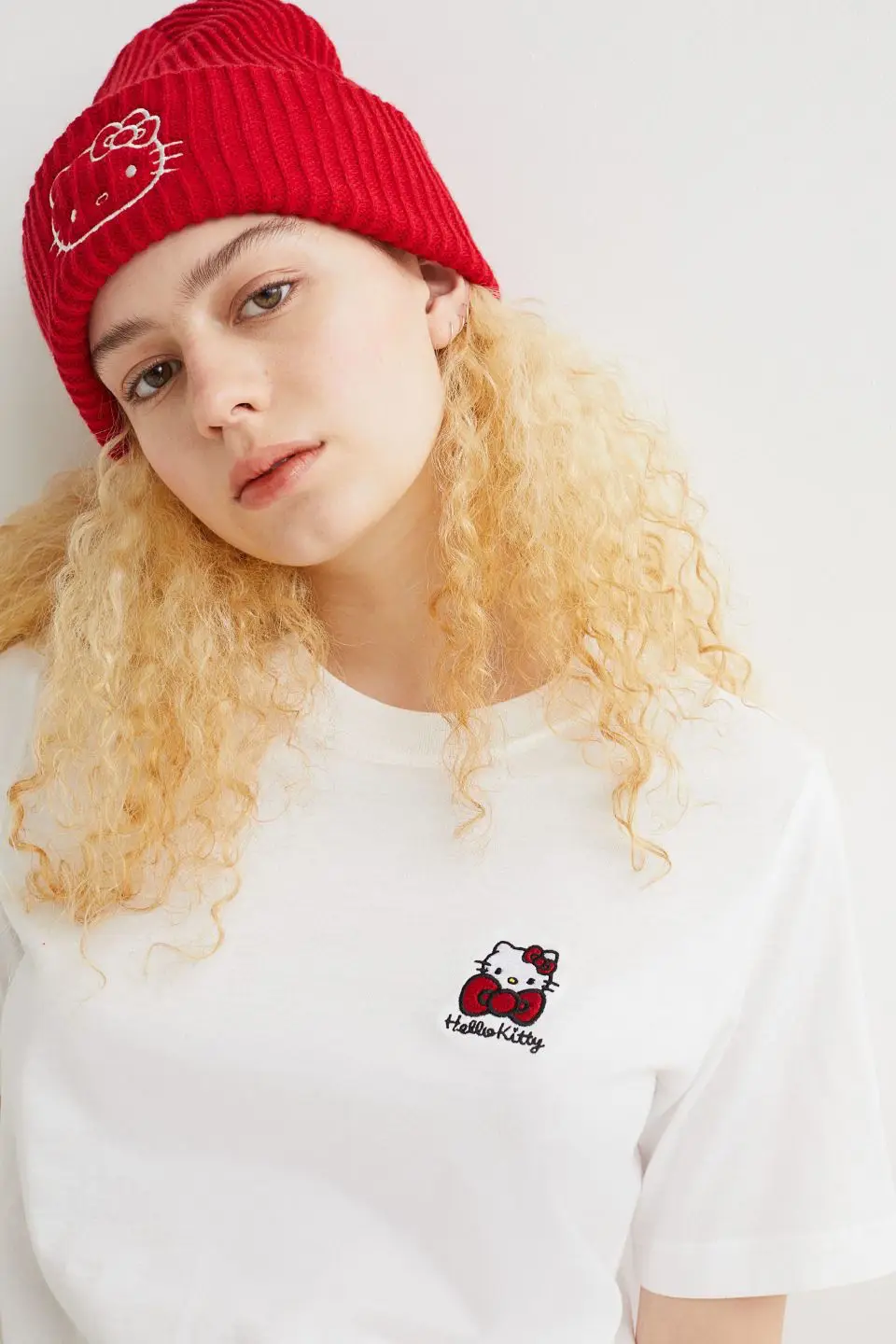 帽子 SLY KITTY KNIT BEANIE SLY | 【LIMITED ITEM】HELLO KITTY x SLY CAT BEANIE (帽子
