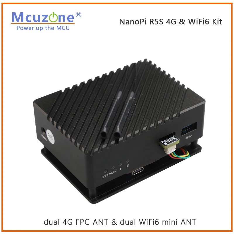 NanoPi R5S_4G LTE  wifi6 ŰƮ, 4G ̹ ,  AX200,8265C,MT7921k,  ȵ̵  LEDE