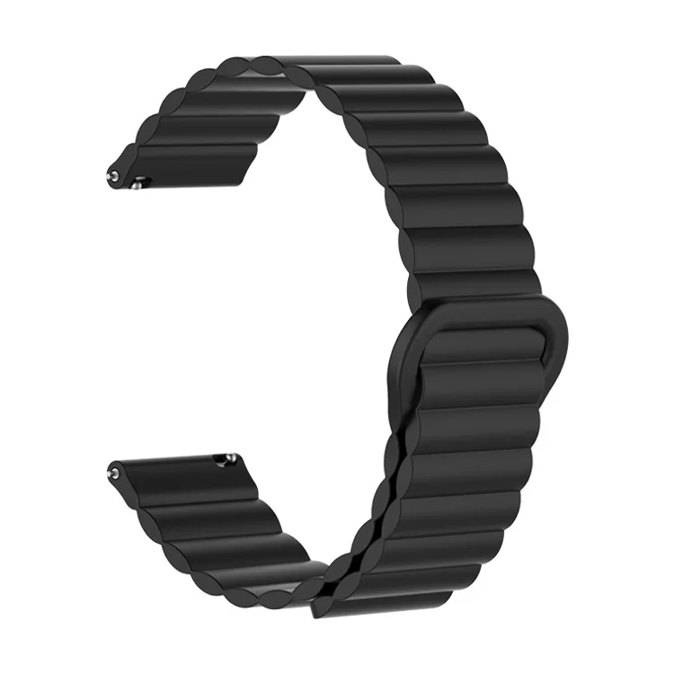 Premium Magnetic Loop Silicone Strap, Universal 20mm-22mm Band