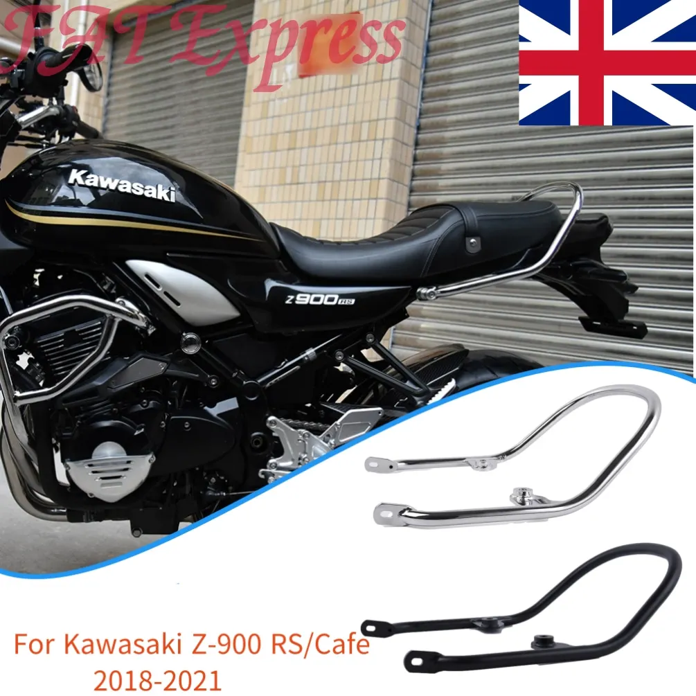 

2022 Z900 RS Motorcycle Steel Rear Passenger Pillion Seat Hand Grab Bar Rail Handle for Kawasaki Z900RS 2018 2019 2020 2021