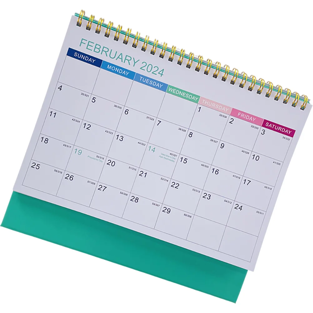 

Desk Calendar planner Full Year Desk Calenda Small Desk Calendar Office Decor Desk Calendar for Recording Events