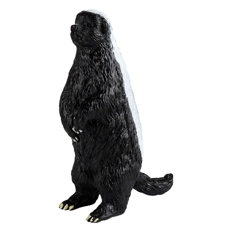 

Solid Simulation Model Toy Set European Badger Children Cognitive Animal Model Decoration Educational Fun