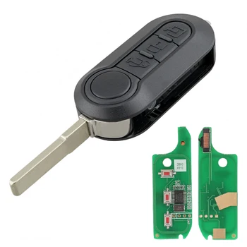 Telecomando auto Marelli 433MHz ID46 per Fiat MPV Bravo/Ducato 500 Doblo Qubo Grande Punto Citroen Jumper Peugeot Boxer