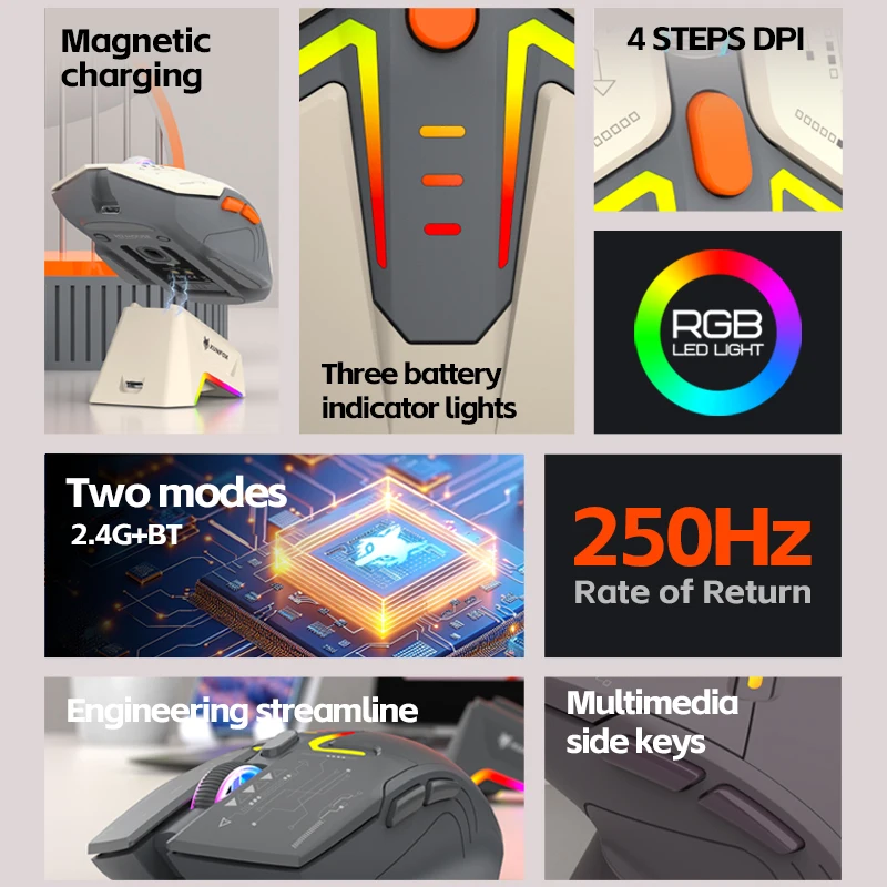 H2 S205 RGB Gaming Mouse 6