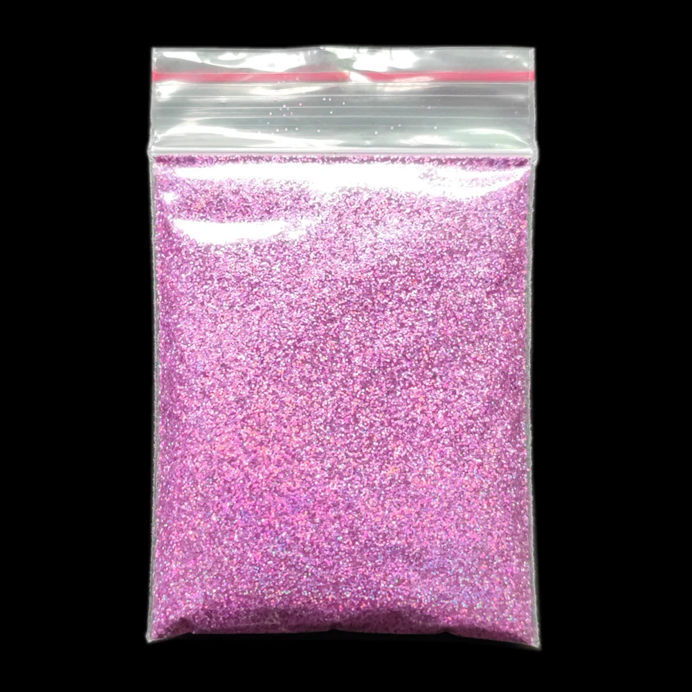 Vibrant Laser Glitter Chrome Nail Powder - Holographic Diamond Rainbow Shimmer Pigment