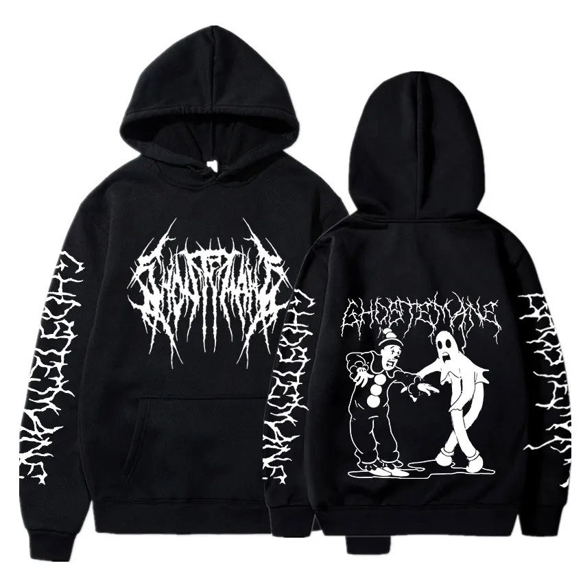 

Popular Singer Ghostemane Hoodies Men Women Fashion Hoodies Kids Hooded Sweatshirt Top Street Hip Hop Teenage Pullover clothing