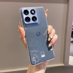 Luxury Clear Case - Moto Edge 50Ultra (Clear)