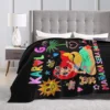 Manana Sera Bonito Karol G Blankets Soft Warm Flannel Throw Blanket Bedspread for Bed Living room Picnic Travel Home Couch 4