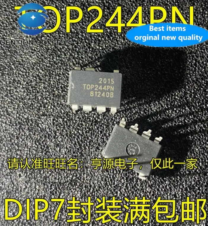 

20 шт. 100% оригинальный новый TOP244 TOP244PN TOP244P DIP-7 7 футов чип управления питанием IC