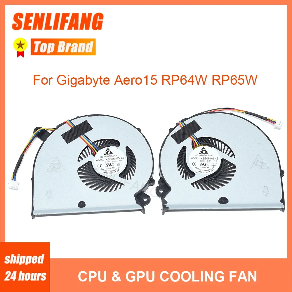 Cooling Fan 5V KSB06105HB BS5005HS-U2M BS5005HS-U2N For Gigabyte Laptop CPU GPU