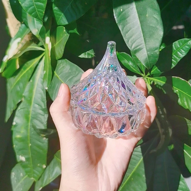Nail Art Acrylic Glass Rainbow Transparent Acrylic Powder Cup Holder Equipment Nail Tools Dappen Dish Lid Bowl Manicure Cup nail powder manicure tools acrylic nail powder nail tools