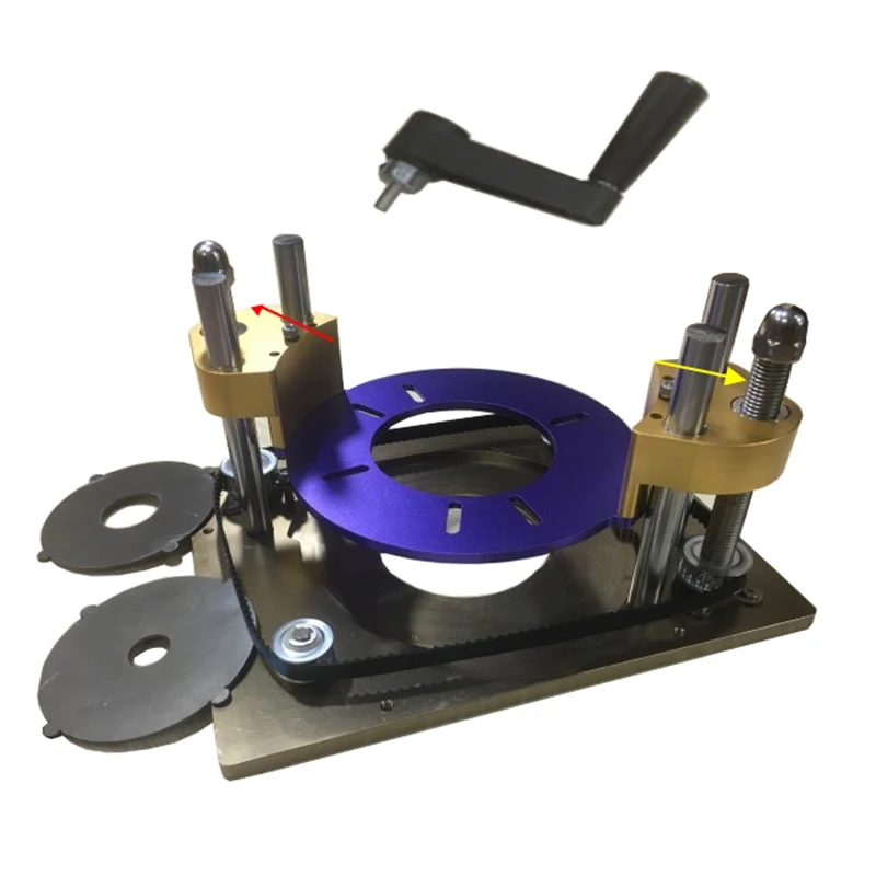 

Router Engraving Lift Wood Woodworking Milling For Insert Electric For Universal Work Bench Plate Flip Precision Machine Router