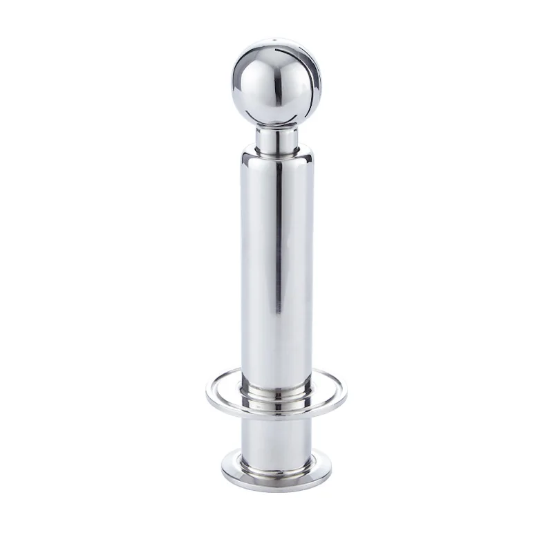 Rotating Cip Sanitary Spray Ball 1.5&lsquo; & 2&lsquo; & 2.5&lsquo; 3&rsquo; Tri-Clamp Tank Cleaning Ball For Distillation Stainless Steel 304
