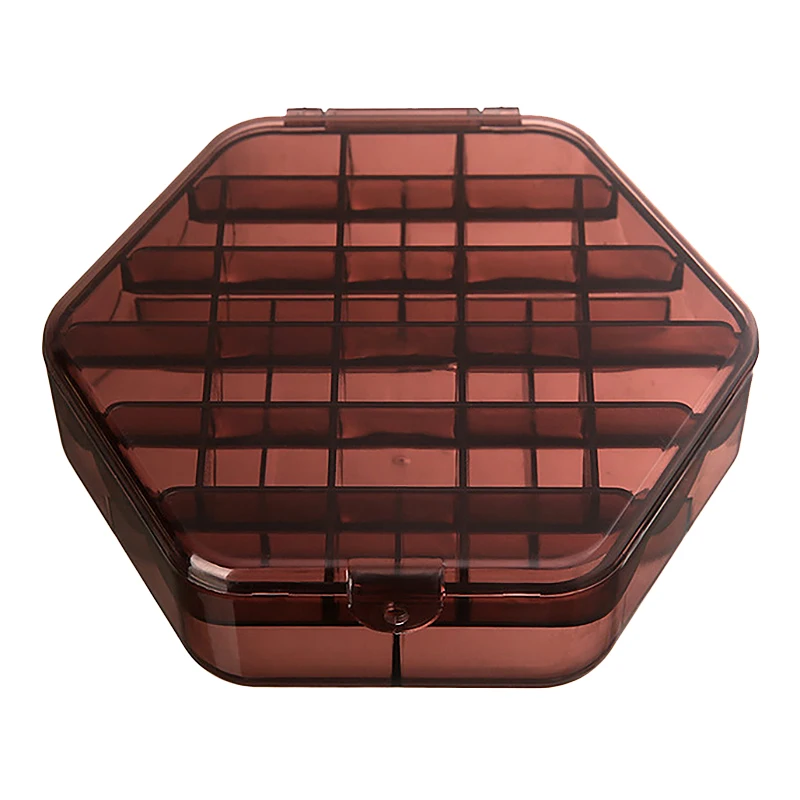 

Double-Layer High Capacity Jewelry Organizer Ring Necklace Earring Makeup Holder Cases Jewelry Box For Women