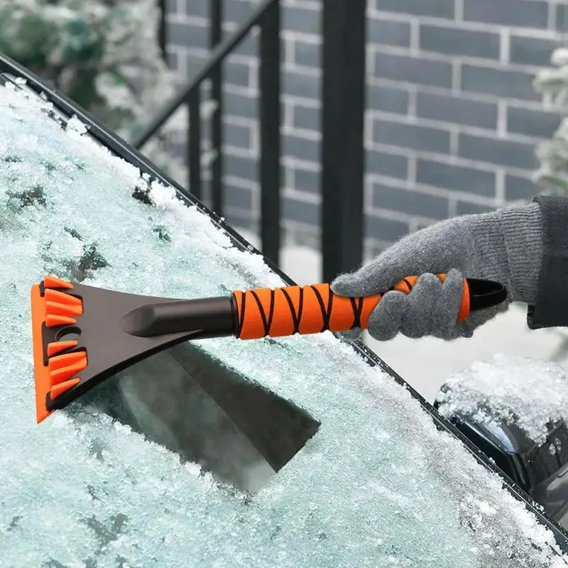 Car Snow Shovel Non-Slip Winter Ice Scraper Anti-Scratch Car Accessories Multifunctional Snow Scraper For Remove Frost