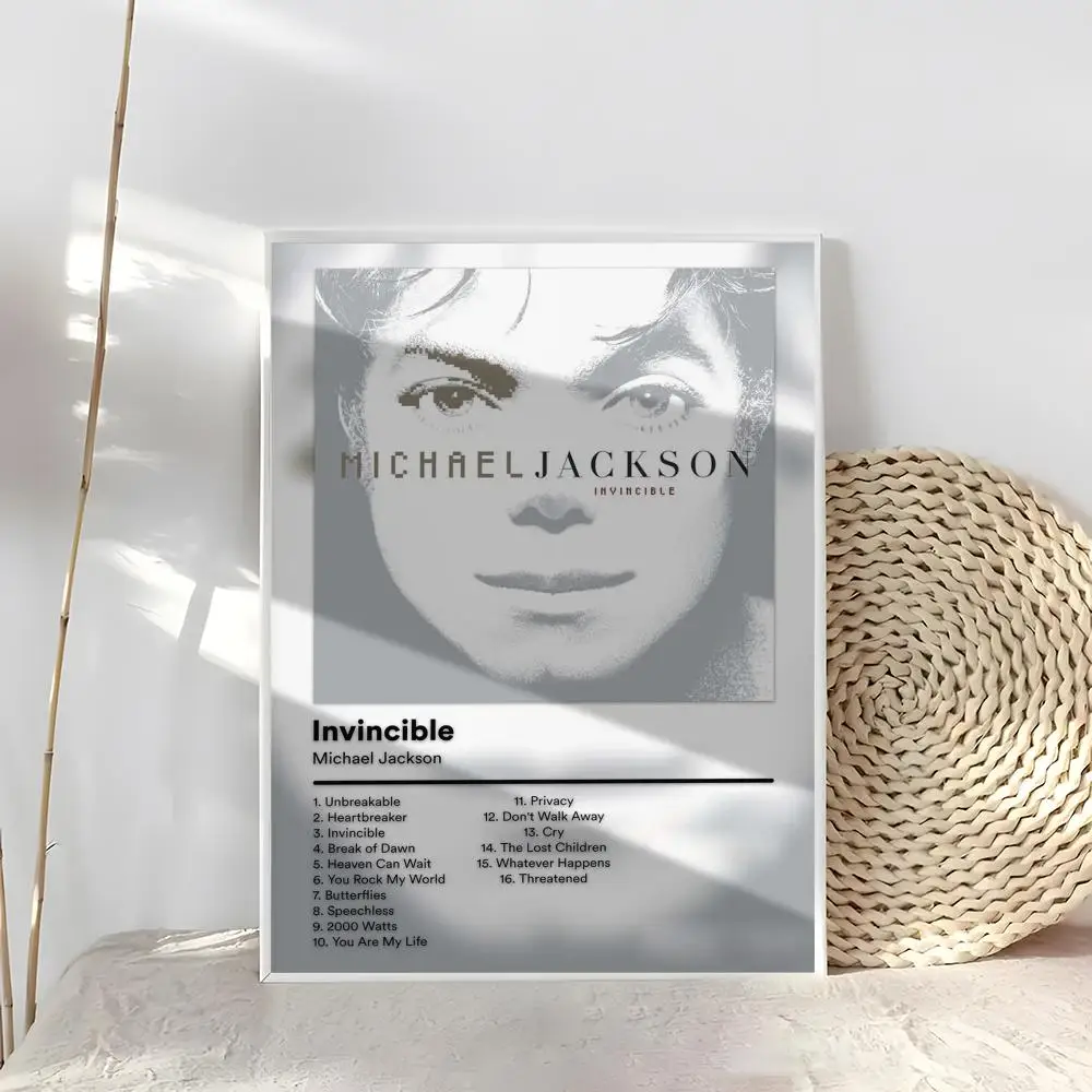 Berühmtes M-Michael-Jackson-Poster, moderner ästhetischer Wandkunstdruck für Wohnzimmer, Schlafzimmer, Büro, Heimdekoration, Geschenk, trendiges Kunstwerk – Detail 15
