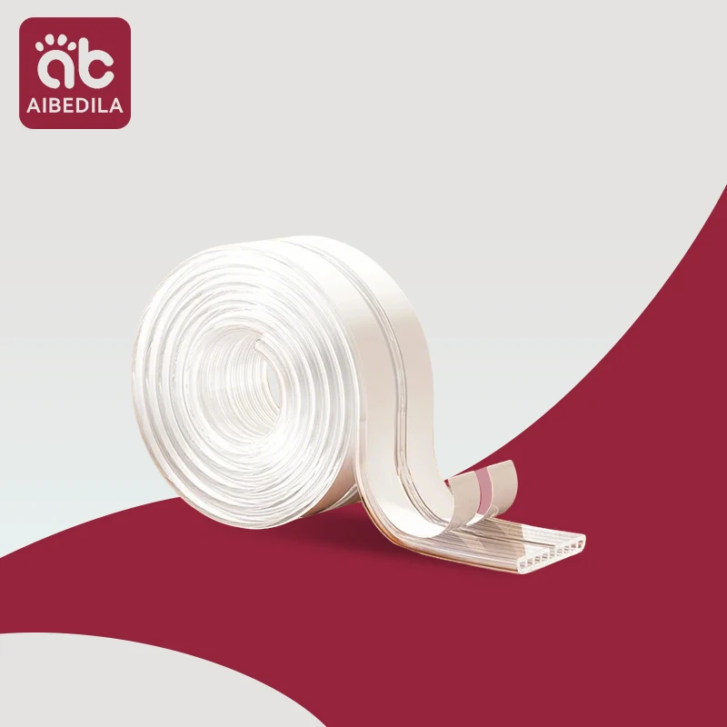 AIBEDILA Baby Protection Thickening PVC Transparent Edge Protection Strip safety Table Anti Collision Strip for Corner Drawers