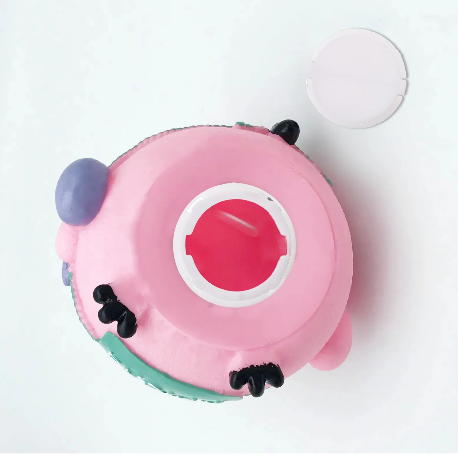 10 Pcs Vinyl Piggy Bank Money Jar Stoppers Coin Case Hole Plugs Deposit Can Lid Round Small Savings Box Bottom Cover 2