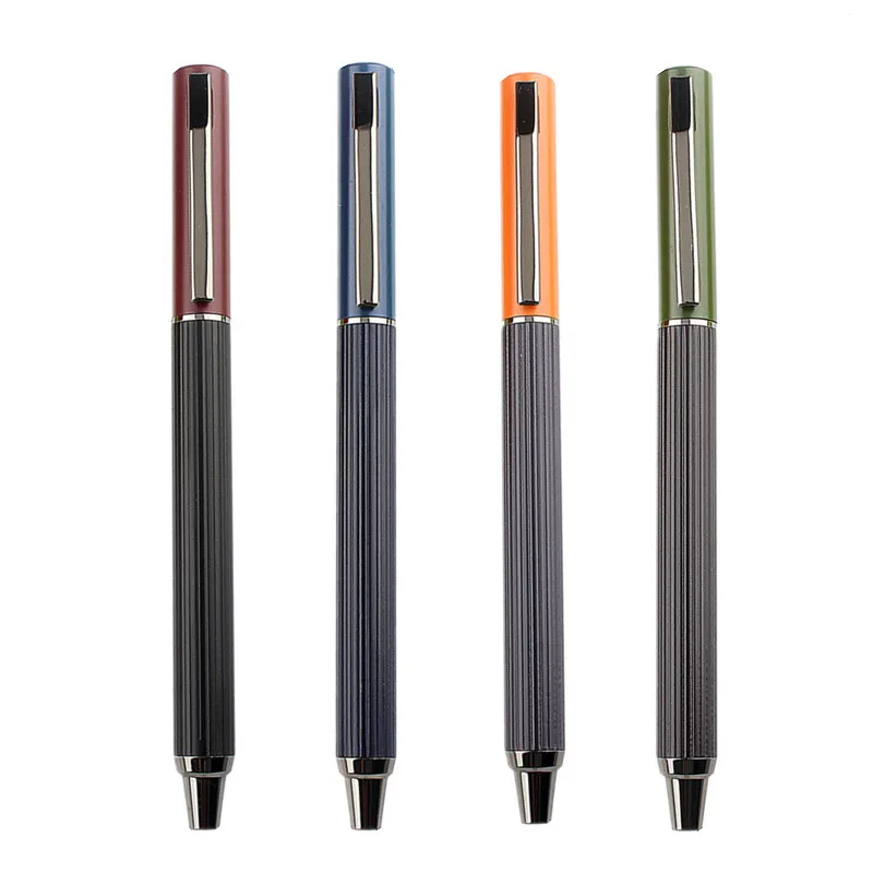 

luxury Fountain Pen Metal Ink Pen Retractable EF 0.38mm Nib Converter Filler Business Stationery Office school supplies