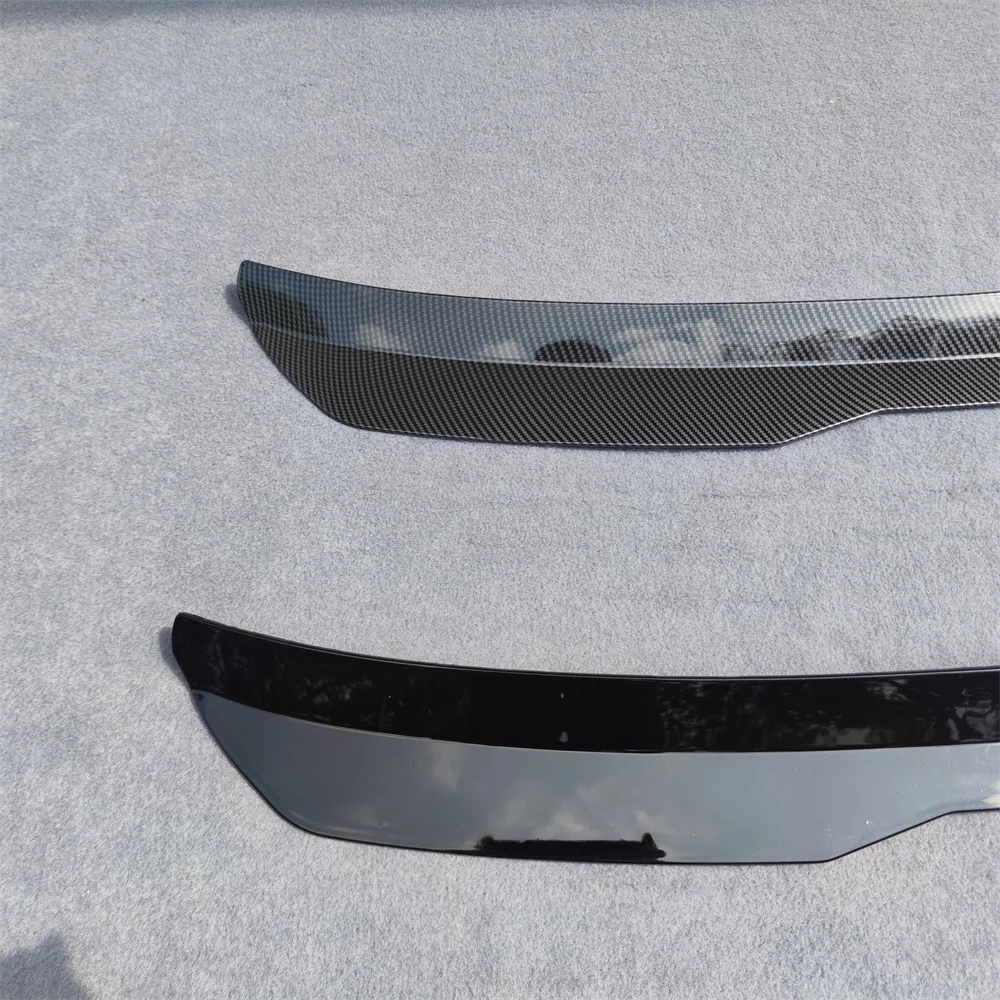 Becquets Arrière Pour Skoda Pour Octavia Pour Estate 2014-2019 Aileron Latéral Fenêtre Arrière Pièces Rechange Automatiques Paire Séparateur Canard Noir Brillant Becquet Toit