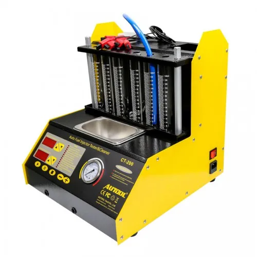 

AUTOOL CT200 Ultrasonic Fuel Injector Cleaner & Tester Support 110V/220V with English Panel