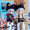 New OB11 Clothes Hooded Eat Peas Jacket Game Doll Sweater Set Obitsu11, Molly, GSC, YMY, 1/12bjd Clothes Doll Accessories 4