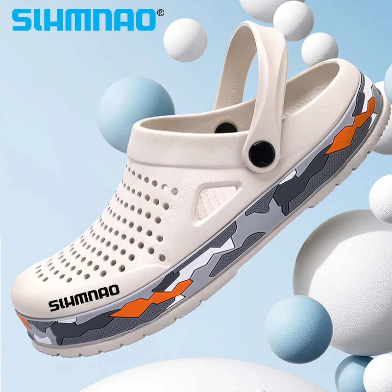 Men Fishing Slippers Spring Summer Indoor Outdoor Beach