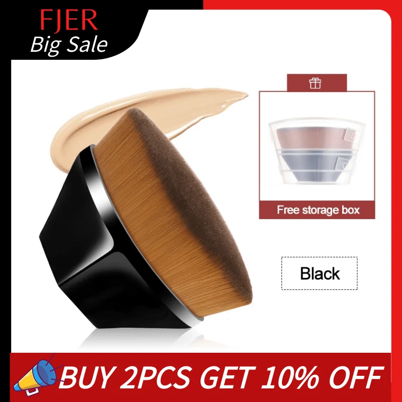 FJER Hexagon Makeup Brush Beauty Magic Powder Face Blush Brushes Soft And Traceless Foundation Portable Makeup Brush Tools