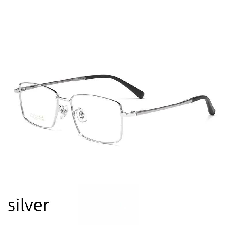 

55mm Large size widened big face Fat Glasses frame Business men's titanium alloy glasses myopia frame N80012N