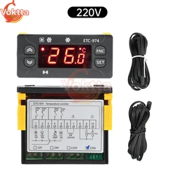 Digital Temperature Controller Thermoregulator for Versatile Cooling Solutions (AC 220V)