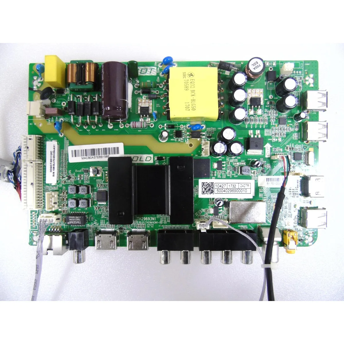 

Для материнской платы Haier LE32A30G 42A6 LE42A3000 1.30.01.TH29693N1-00-01/02/00