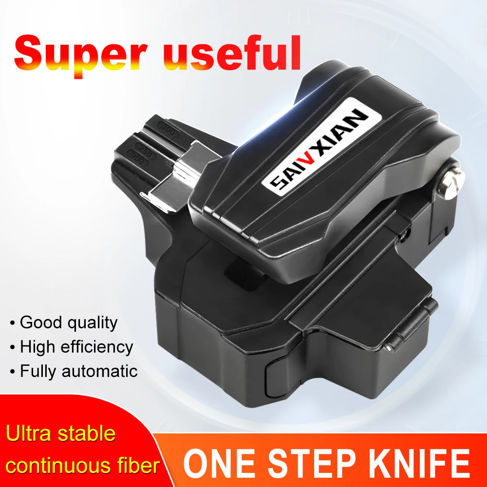 SAIVXIAN NEW M8 one-step fully automatic high precision Fiber Optic Cleaver Optical Fiber Fusion Splicer Cutting Knife fusion splicer machine