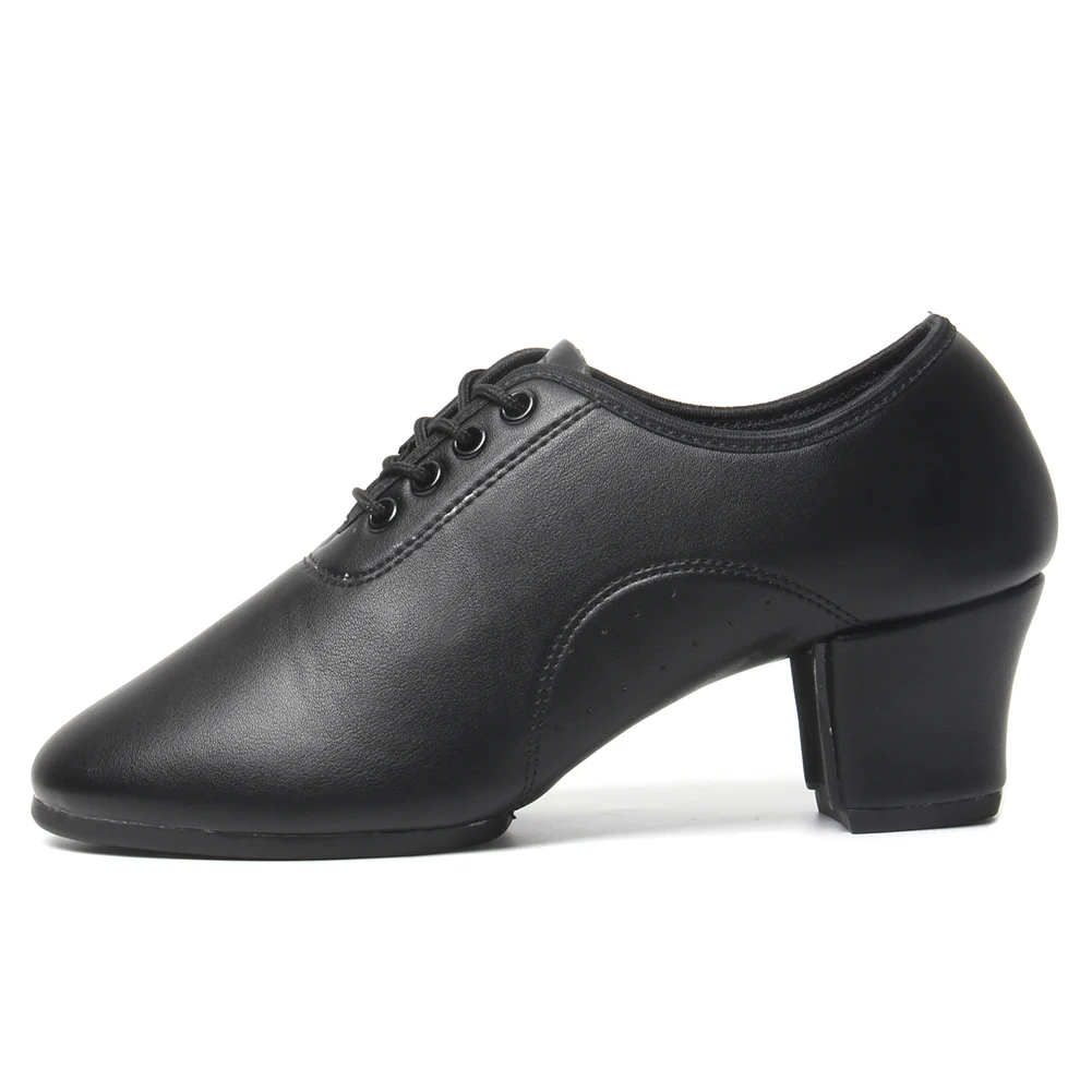 HROYL Men's Latin Dance Shoes Ballroom Tango Man latin dancing Shoes For Boy Closed Toe Sneaker Jazz 18-27.5CM Trainin