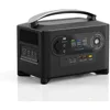 700W/720WH Portable Power Station 200000mA NCM Battery w/ 2 700W AC Outlets,With 100/200W Solar Panel Recharge from 0-80% in 60 1